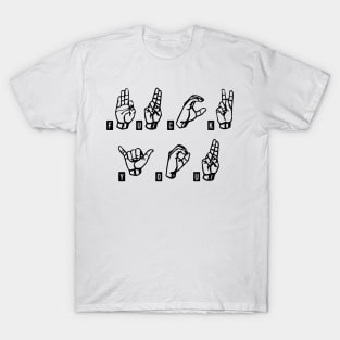 American Sign Language T-Shirt